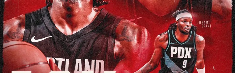 在线娱乐-追逐伟大！开拓者官媒晒格兰特海报：生涯总得分突破10000分